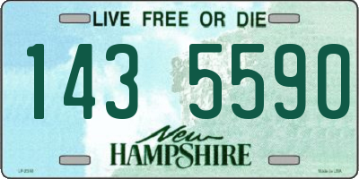 NH license plate 1435590