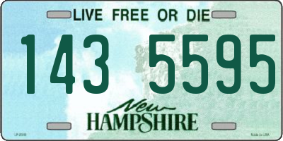 NH license plate 1435595