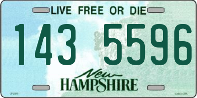 NH license plate 1435596
