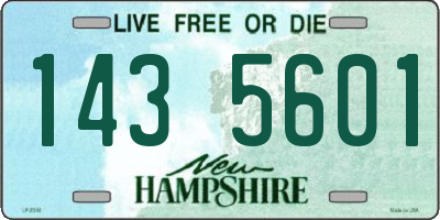 NH license plate 1435601