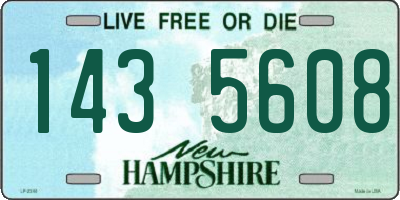 NH license plate 1435608