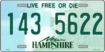 NH license plate 1435622