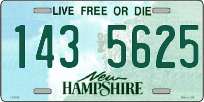 NH license plate 1435625
