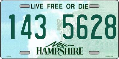 NH license plate 1435628