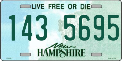 NH license plate 1435695