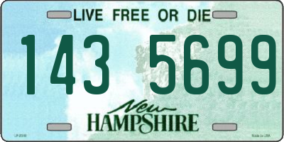 NH license plate 1435699