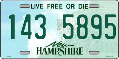 NH license plate 1435895