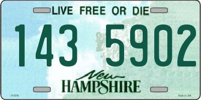 NH license plate 1435902
