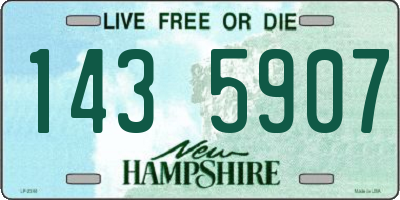 NH license plate 1435907