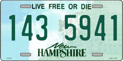 NH license plate 1435941
