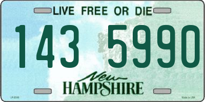 NH license plate 1435990