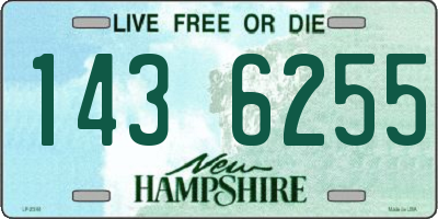 NH license plate 1436255