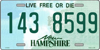 NH license plate 1438599