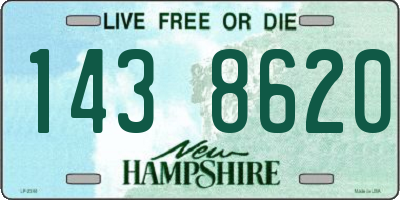 NH license plate 1438620