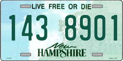 NH license plate 1438901