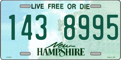 NH license plate 1438995