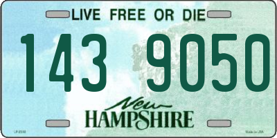 NH license plate 1439050