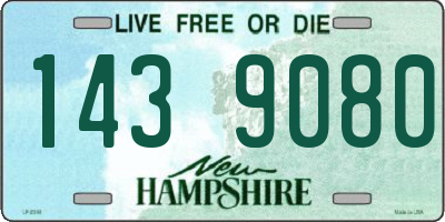 NH license plate 1439080