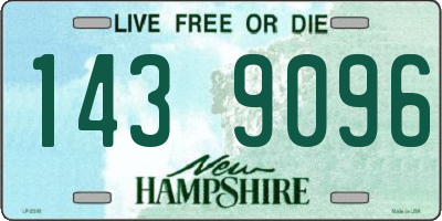 NH license plate 1439096