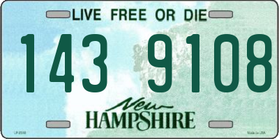 NH license plate 1439108
