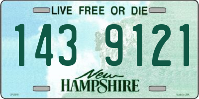 NH license plate 1439121