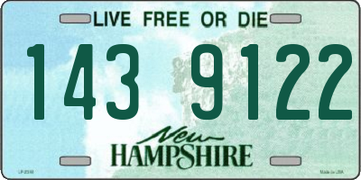 NH license plate 1439122