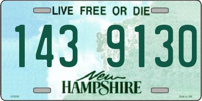 NH license plate 1439130