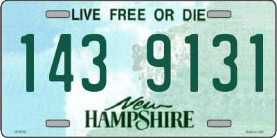 NH license plate 1439131