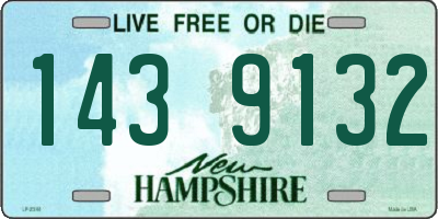 NH license plate 1439132