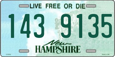 NH license plate 1439135