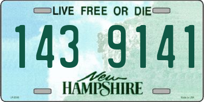NH license plate 1439141