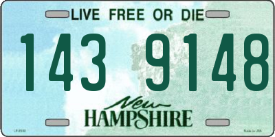 NH license plate 1439148