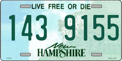 NH license plate 1439155