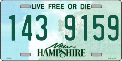 NH license plate 1439159