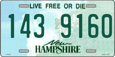 NH license plate 1439160