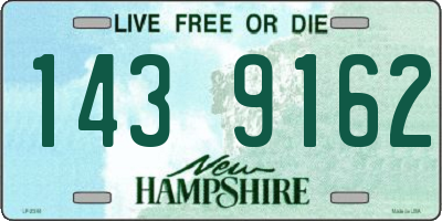 NH license plate 1439162