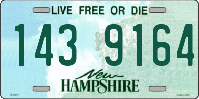 NH license plate 1439164