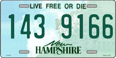 NH license plate 1439166