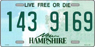 NH license plate 1439169
