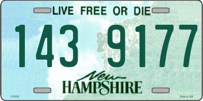 NH license plate 1439177