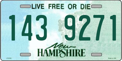 NH license plate 1439271