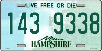 NH license plate 1439338