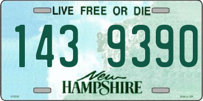 NH license plate 1439390