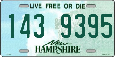 NH license plate 1439395