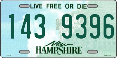 NH license plate 1439396