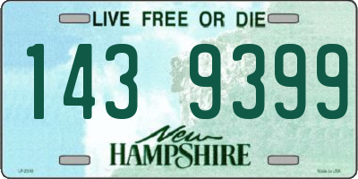 NH license plate 1439399