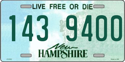 NH license plate 1439400