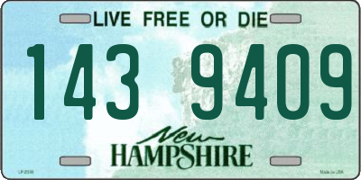 NH license plate 1439409