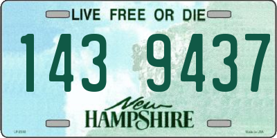 NH license plate 1439437
