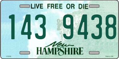 NH license plate 1439438